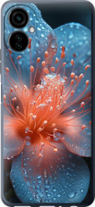 Чехол Роса на цветке для Tecno Camon 19 Neo CH6i
