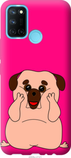 

Чехол Весёлый мопс для Realme C17 1190438