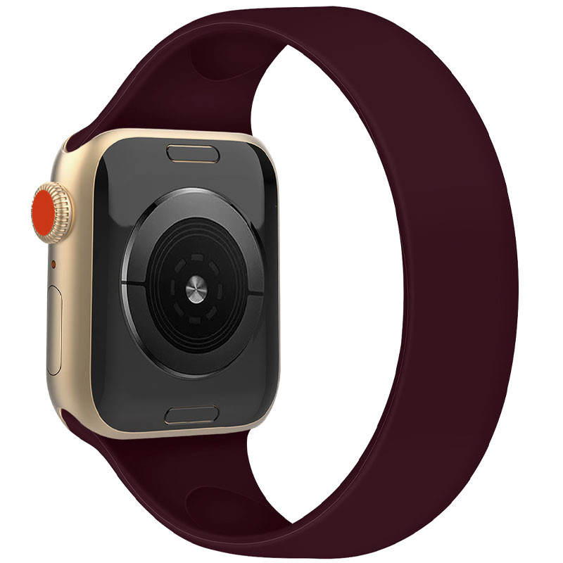 

Ремешок Solo Loop для Apple watch 42mm/44mm 143mm (4) (Бордовий / Maroon) 1102562