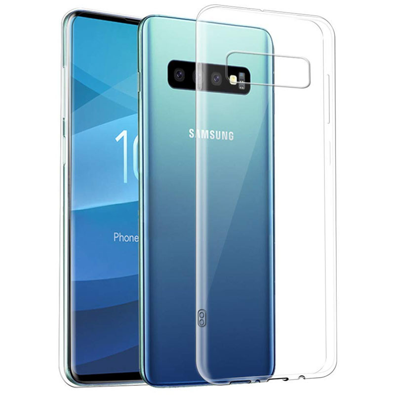 Фото TPU чехол Epic Transparent 1,0mm для Samsung Galaxy S10 (Бесцветный (прозрачный)) на vchehle.ua