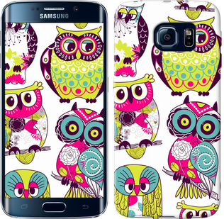 

Чехол Совы для Samsung Galaxy S6 Edge G925F 620918