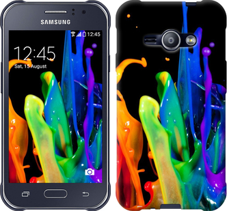 

Чохол бризки фарби на Samsung Galaxy J1 Ace J110H 381228