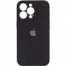 Чохол Silicone Case Full Camera Protective (AA) на Apple iPhone 13 Pro (6.1") (Чорний / Black)