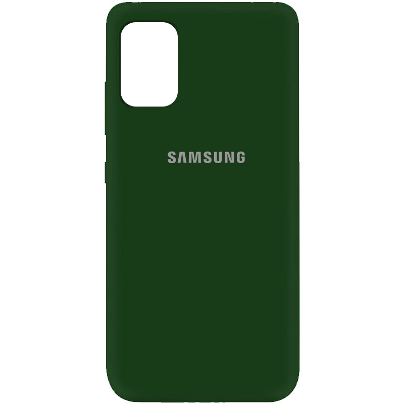 

Чехол Silicone Cover My Color Full Protective (A) для Samsung Galaxy A31 (Зеленый / Dark green) 910156