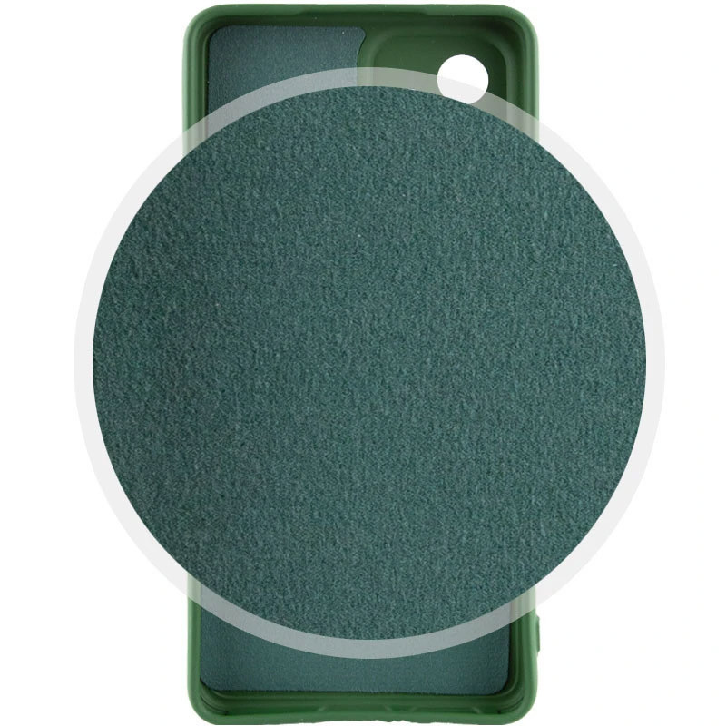 Фото Чехол Silicone Cover Lakshmi Full Camera (AA) with logo для Xiaomi Poco X5 5G / Note 12 5G (Зеленый / Dark green) в магазине vchehle.ua