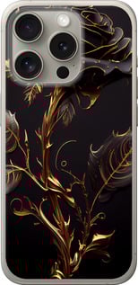 Чохол Троянда 3 на iPhone 15 Pro