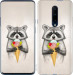 Чехол Енотик с мороженым для OnePlus 8