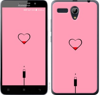 

Чехол Подзарядка сердца1 для Lenovo A616 730115