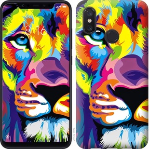

Чохол Різнобарвний лев на Xiaomi Mi8 669797