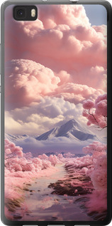 

Чехол Розовые облака для Huawei Ascend P8 Lite 1645175
