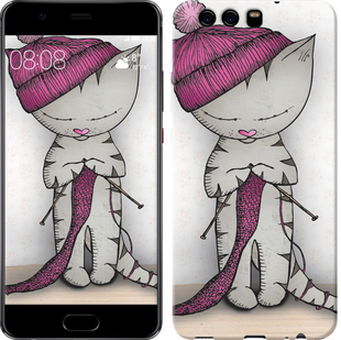 

Чехол Кошка рукодельница для Huawei P10 584376