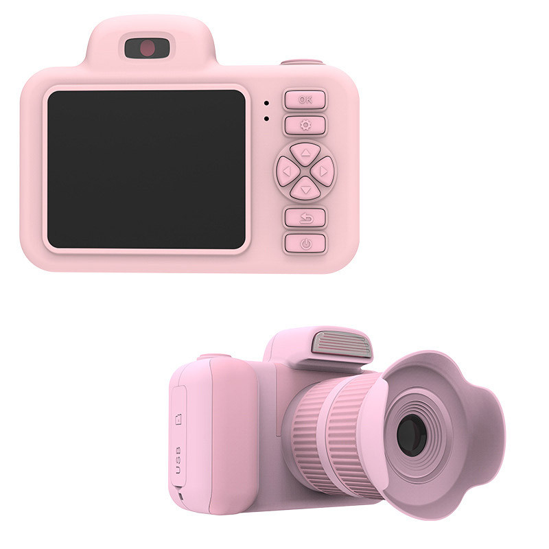 Фото Дитяча фотокамера D31 Digital Camera (Pink) на vchehle.ua