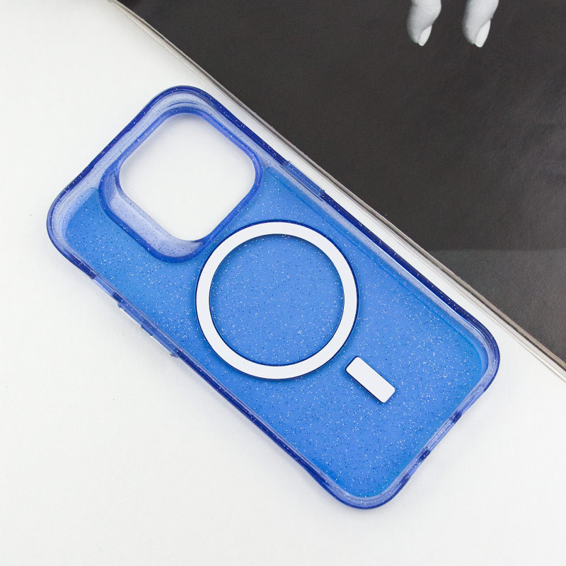 Чохол TPU Radiance with Magnetic safe для Apple iPhone 15 Pro (6.1") (Blue) в магазині vchehle.ua