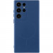 Чехол Silicone Cover Lakshmi Full Camera (AA) with MagFit для Samsung Galaxy S25 Ultra (Синий / Navy Blue)