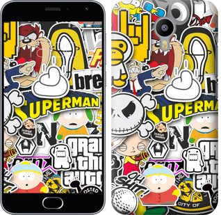 

Чехол Popular logos для Meizu M2 628046