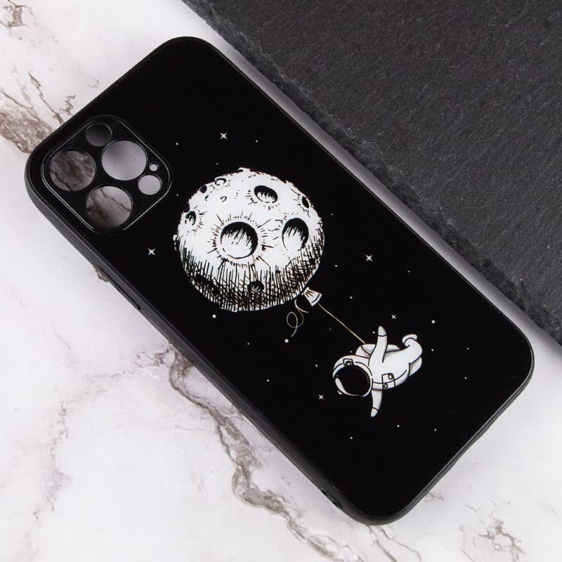 Фото TPU+Glass чехол Diversity для Apple iPhone 12 Pro (6.1") (Astronaut) в магазине vchehle.ua
