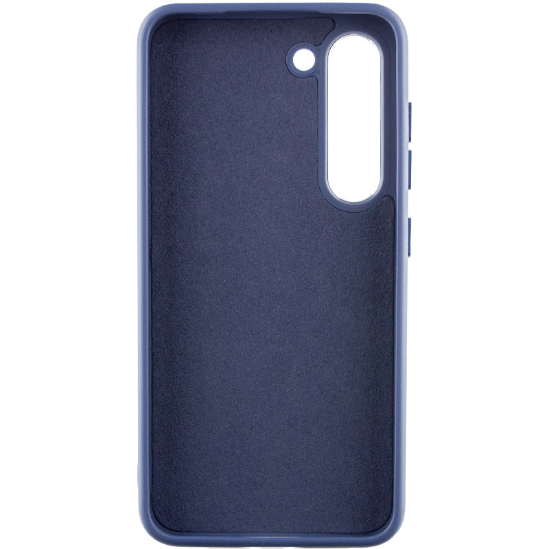 Фото Кожаный чехол Bonbon Leather Metal Style для Samsung Galaxy S23 (Синий / Navy blue) в магазине vchehle.ua