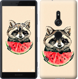 

Чохол Єнотик з кавуном на Sony Xperia XZ2 H8266 799798
