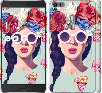 

Чохол Дівчина з квітами на Asus Zenfone 3 Ultra ZU680KL 428326