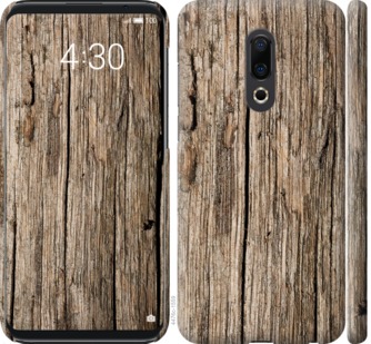 

Чехол Текстура дерева для Meizu 16th 753881