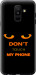 Чохол Don't touch the phone на Samsung Galaxy A6 Plus 2018