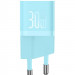 Фото МЗП Baseus GaN5 Fast Charger (mini) 30W (1USB-C) + кабель Type-C to Type-C (P10110902) (Galaxy Blue) в маназині vchehle.ua