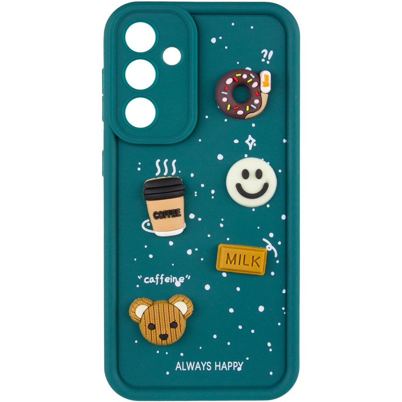 Фото Чехол TPU Toys Case для Samsung Galaxy A36 5G (Pine Green / Always Happy) на vchehle.ua