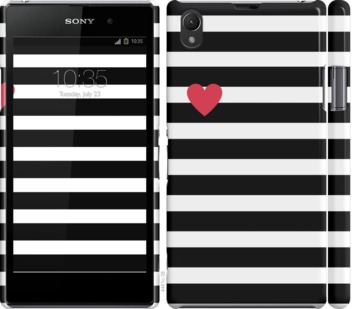 

Чохол Чорно-білі смуги на Sony Xperia Z1 C6902 751894