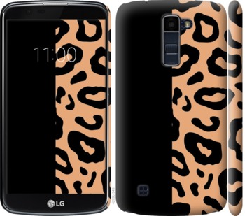 Чехол Пятна леопарда для LG K10 / K410