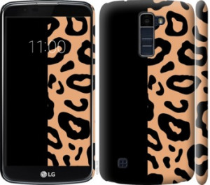 Чехол Пятна леопарда для LG K10 / K410