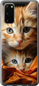 Чохол Котики 2 на Samsung Galaxy S20