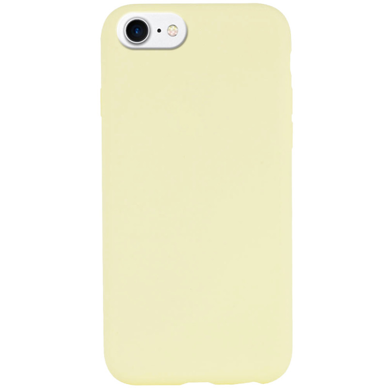 Чехол Silk Full Protective (AA) NO LOGO для Apple iPhone SE (2020) / 7 / 8 (4.7") (Желтый / Mellow Yellow)