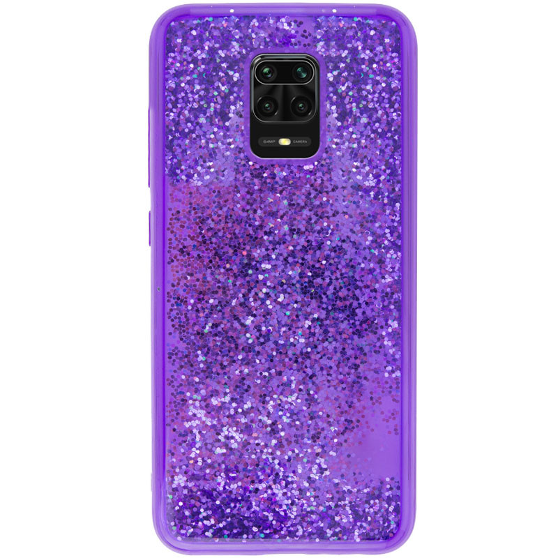 

TPU+PC чохол Sparkle (glitter) для Xiaomi Redmi Note 9S (Фіолетовий) 911197