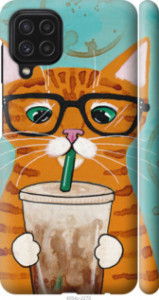 Чехол Зеленоглазый кот в очках для Samsung Galaxy A22 A225F