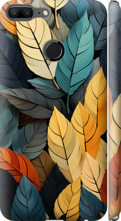 

Чохол Кольорове листя на Huawei Honor 9 Lite 1629924