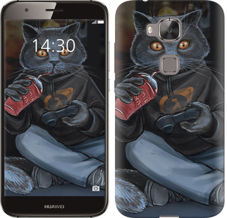 

Чехол gamer cat для Huawei G8 635588