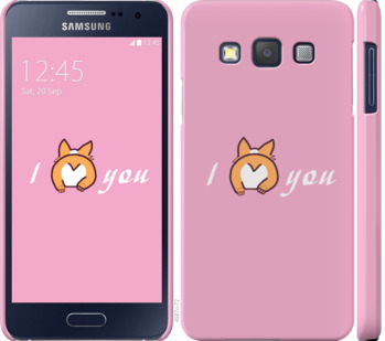 

Чехол Люблю1 для Samsung Galaxy A3 A300H 804459