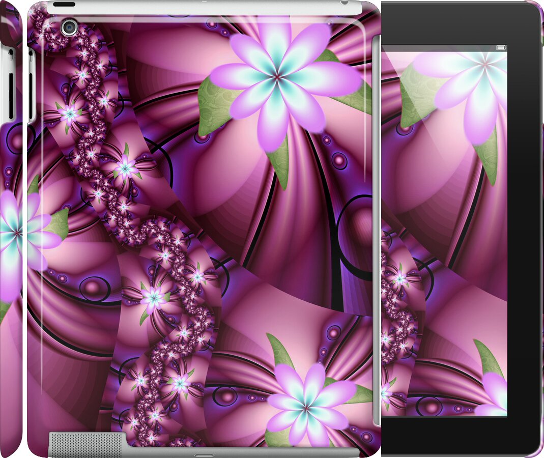 

Чехол Цветочная мозаика для iPad 2/3/4 120861