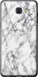 Чехол Мрамор белый для Samsung Galaxy C9 Pro