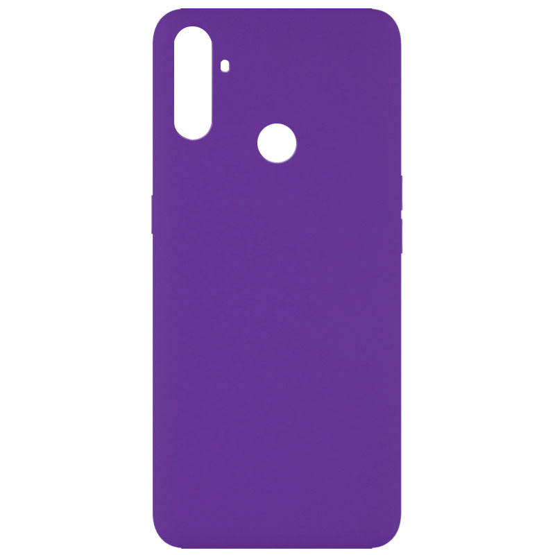 

Чехол Silicone Cover Full without Logo (A) для Realme C3 (Фиолетовый / Purple) 1081206