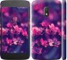 Чехол Пурпурные цветы для Motorola Moto G4 Play