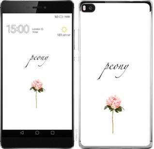 

Чехол Пион для Huawei Ascend P8 754626