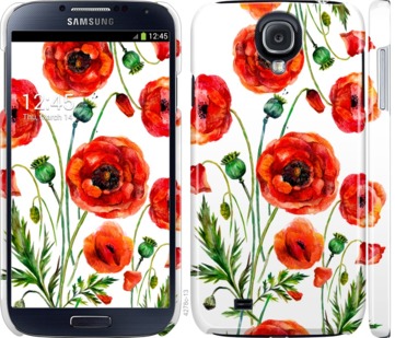 

Чехол Нарисованные маки для Samsung Galaxy S4 i9500 743761