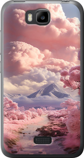 

Чехол Розовые облака для Huawei Honor Bee 1645084