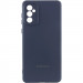 Чехол Silicone Cover Lakshmi Full Camera (AA) with logo для Samsung Galaxy S25 (Синий / Midnight blue)