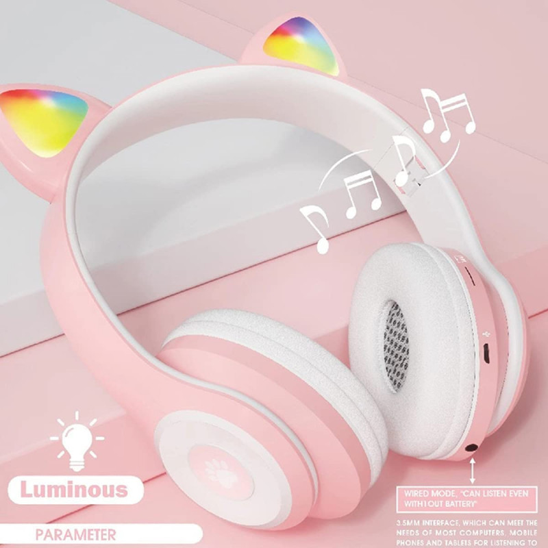 Фото Уценка Bluetooth наушники Tucci CT930 (Эстетический дефект / Розовый) в магазине vchehle.ua