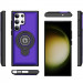 Фото TPU+Textured PC Magnet на Samsung Galaxy S23 Ultra (Purple) в маназині vchehle.ua
