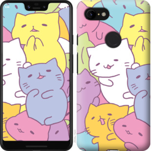 

Чехол Котики для Google Pixel 3a XL 876512