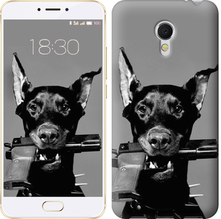 

Чехол Доберман для Meizu MX6 122895