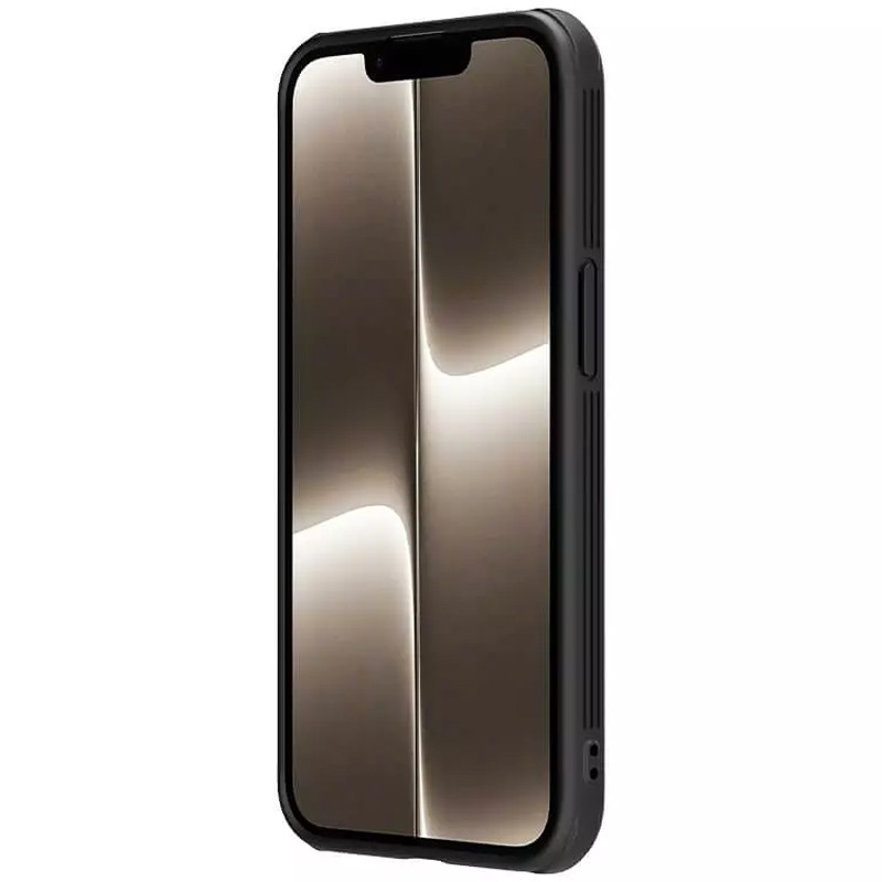 Карбонова накладка Nillkin CamShield Pro Magnetic на Apple iPhone 16e (6.1") (Black) в магазині vchehle.ua